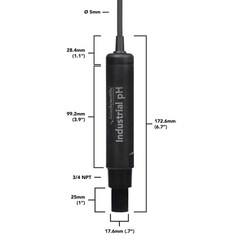 Industrial pH Probe – with Temp | Atlas Scientific