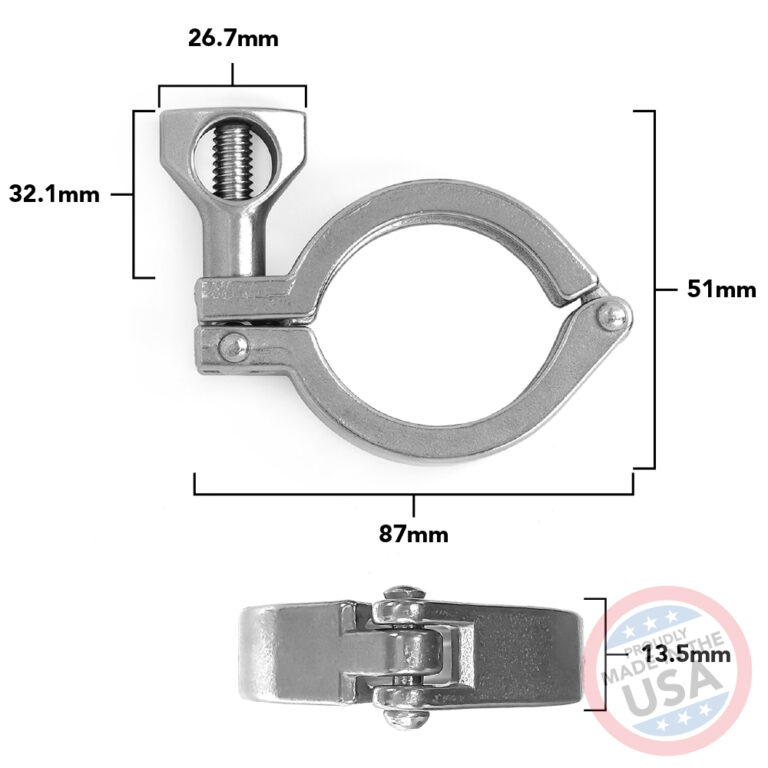 Industrial Tri-Clamp Probe Pipe Fitting | Atlas Scientific
