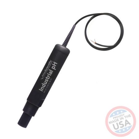 Industrial pH Probe - No Temp - 3 meters (9.8') Tinned Lead