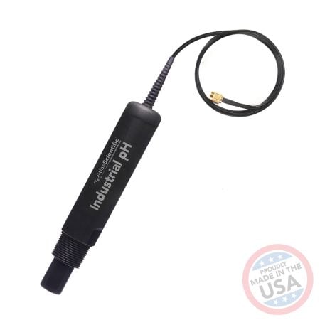 Industrial pH Probe - No Temp - 3 meters (9.8') SMA (+ $5.00)