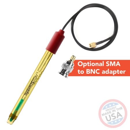 Lab Grade pH Probe - Include SMA to BNC adapter + $2.00